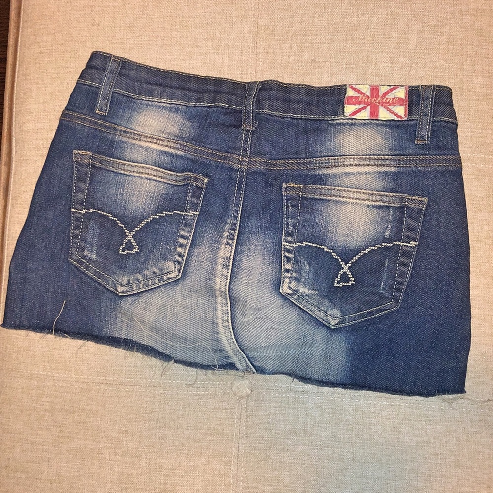 Like NEW Denim Jean Mini Skirt